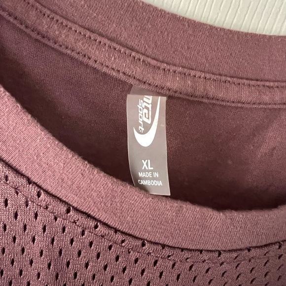 MTA Sports Mauve Tank Top Size XL - Picture 3 of 4